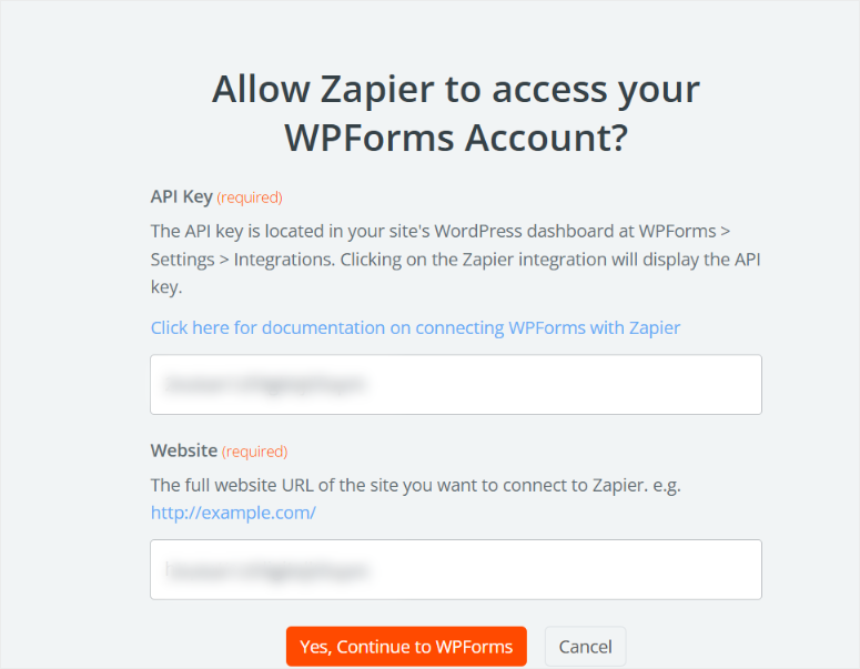 connect-zapier-wpforms - IsItWP - Free WordPress Theme Detector connect zapier wpforms