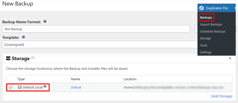 duplicator-pro-backup-setup - IsItWP - Free WordPress Theme Detector duplicator pro backup setup