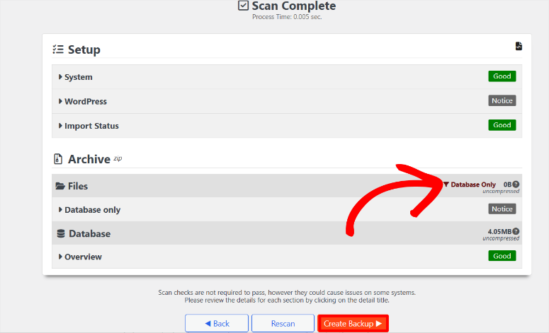 duplicator-pro-create-database-backup - IsItWP - Free WordPress Theme Detector duplicator pro create database backup