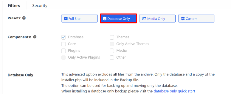 duplicator-pro-database-backup - IsItWP - Free WordPress Theme Detector duplicator pro database backup