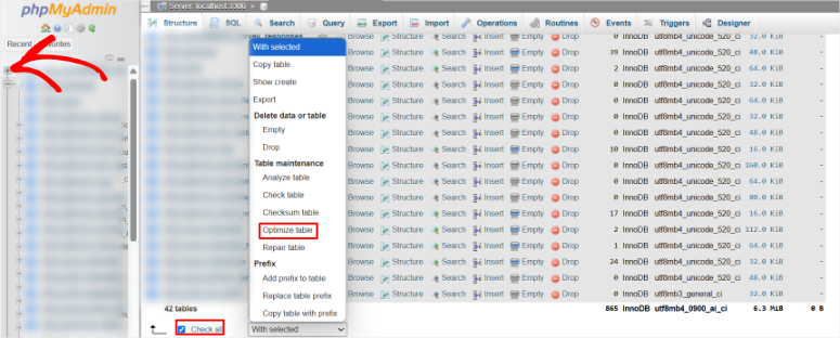 optimize-wordpress-tables-manually - IsItWP - Free WordPress Theme Detector optimize wordpress tables manually