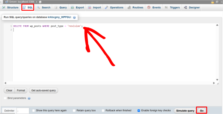 sql-delete-revisions - IsItWP - Free WordPress Theme Detector sql delete revisions