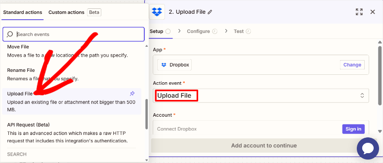 zap-select-upload-file - IsItWP - Free WordPress Theme Detector zap select upload file