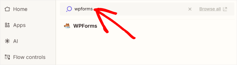 zapier-search-wpforms - IsItWP - Free WordPress Theme Detector zapier search wpforms