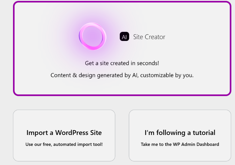 bluehost-ai-site-building - IsItWP - Free WordPress Theme Detector bluehost ai site building