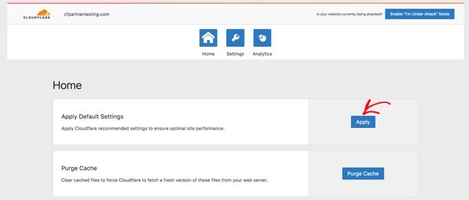 cloudflare-plugin-apply-default-settings - IsItWP - Free WordPress Theme Detector cloudflare plugin apply default settings