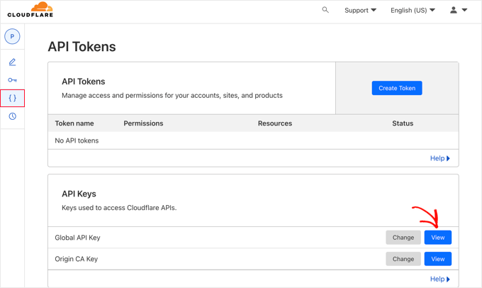 cloudflare-view-global-api-key - IsItWP - Free WordPress Theme Detector cloudflare view global api key