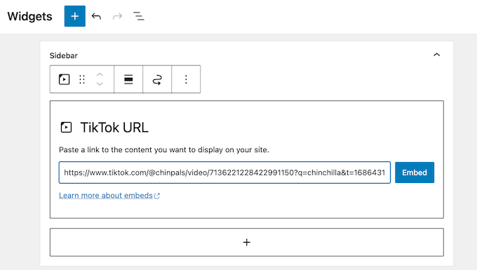 embedding-tiktok-widget - IsItWP - Free WordPress Theme Detector embedding tiktok widget