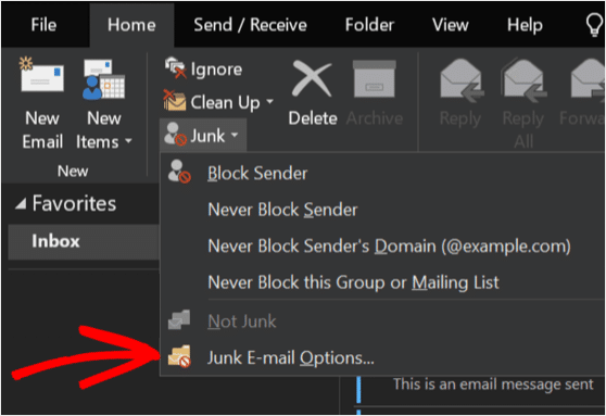 isitwp-outlook-junk-options-558 - IsItWP - Free WordPress Theme Detector isitwp outlook junk options 558
