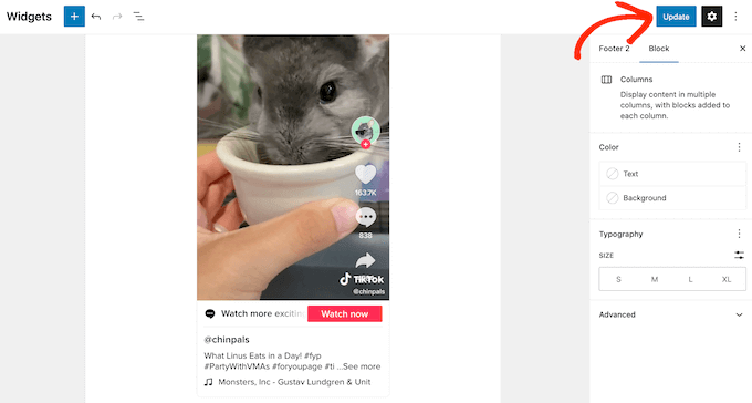 publishing-tiktok-widget - IsItWP - Free WordPress Theme Detector publishing tiktok widget