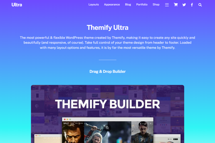 themify ultra demos