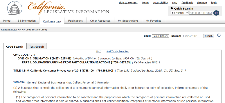 ccpa homepage