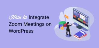 connect zoom meetings and webinars on wordpress