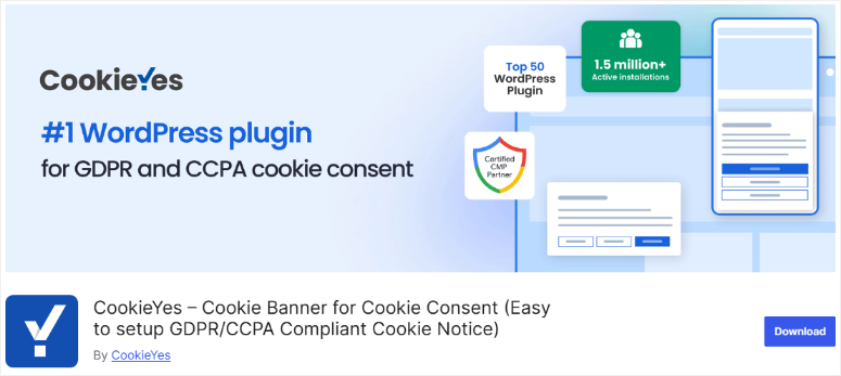 cookieyes homepage
