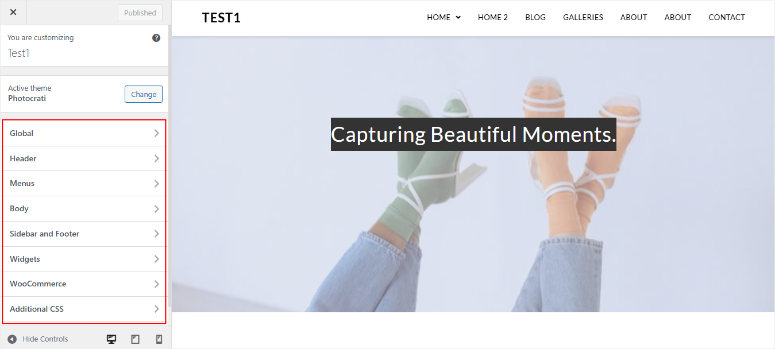 customizer-photocrati - IsItWP - Free WordPress Theme Detector customizer photocrati