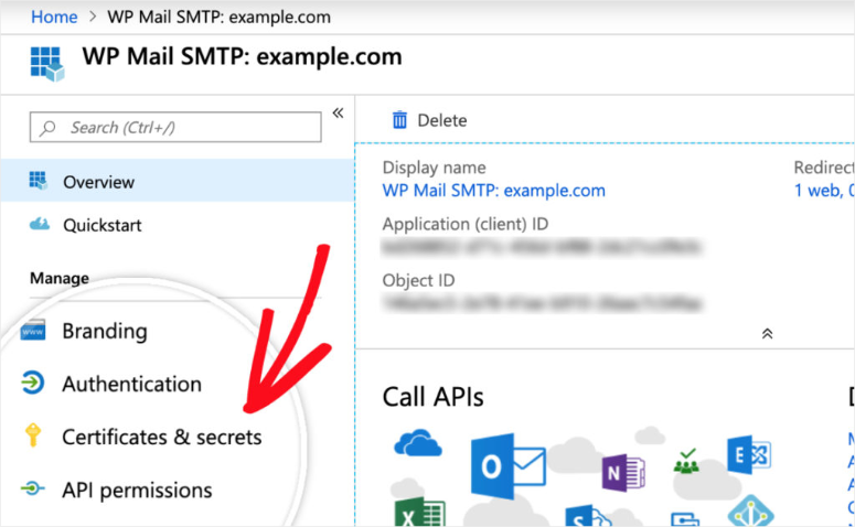 microsoft azure certificates and secrets