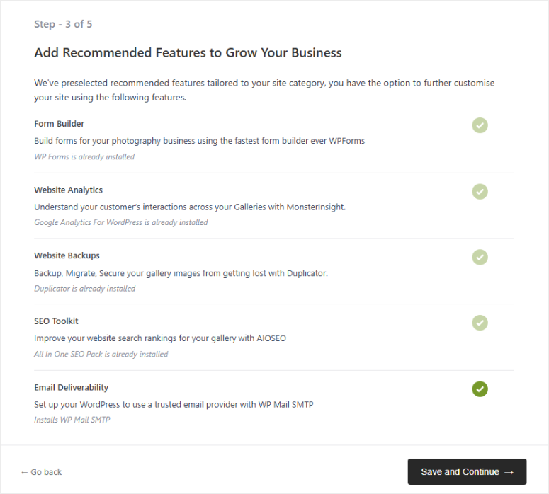 photocrati-onboarding-wizard-features - IsItWP - Free WordPress Theme Detector photocrati onboarding wizard features