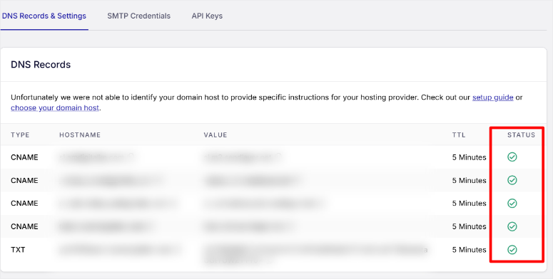 sendlayer-dns-records-setup-complete - IsItWP - Free WordPress Theme Detector sendlayer dns records setup complete