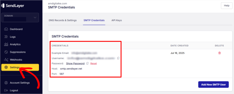 sendlayer-smtp-credentials - IsItWP - Free WordPress Theme Detector sendlayer smtp credentials