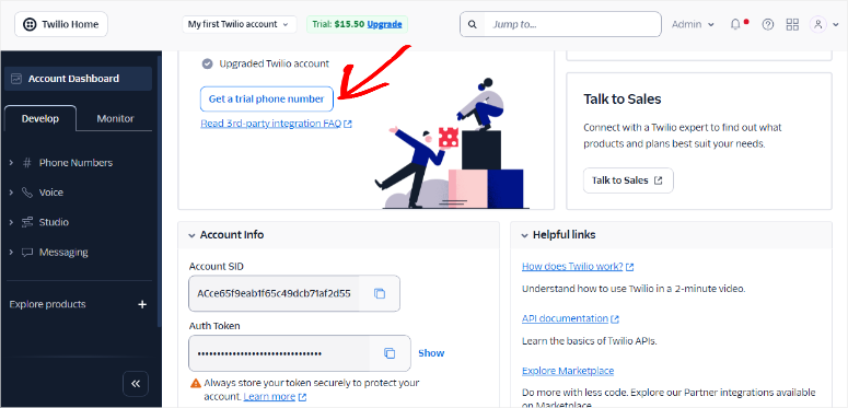 twilio-console-trial-number-auth-token - IsItWP - Free WordPress Theme Detector twilio console trial number auth token