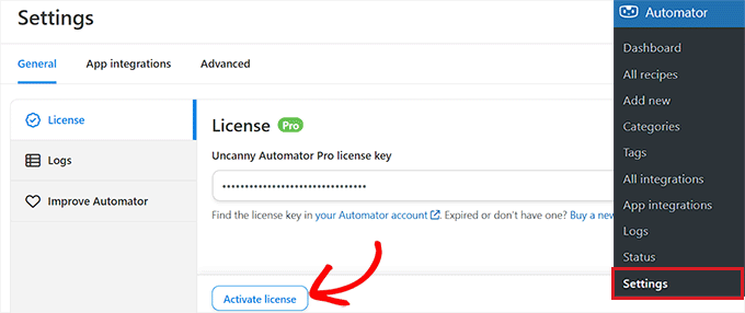 uncanny-automator-license-activation - IsItWP - Free WordPress Theme Detector uncanny automator license activation