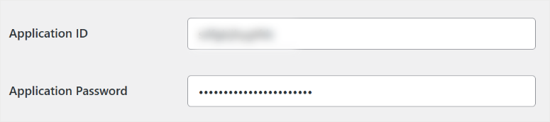 wp mail smtp application id password