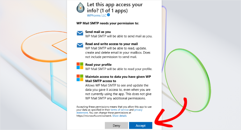 wp mail smtp outlook login