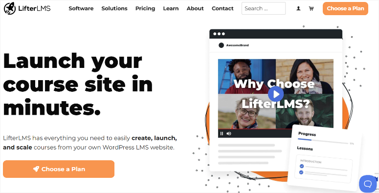 lifterlms-home - IsItWP - Free WordPress Theme Detector lifterlms home