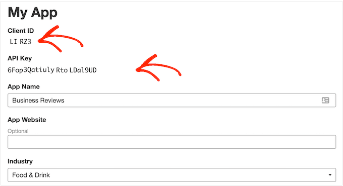 yelp api app