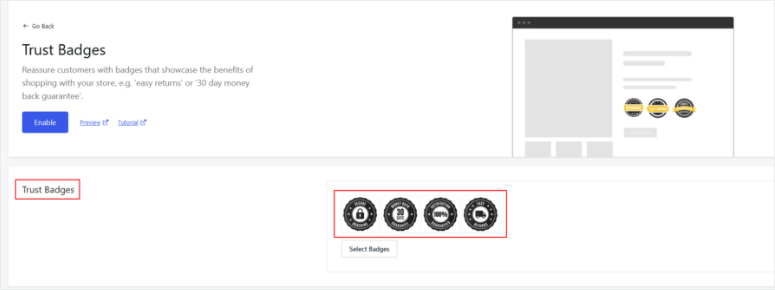 botiga trust badges gallery