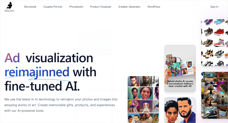 imajinn homepage