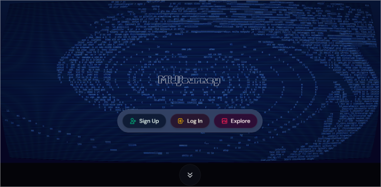 midjourney homepage
