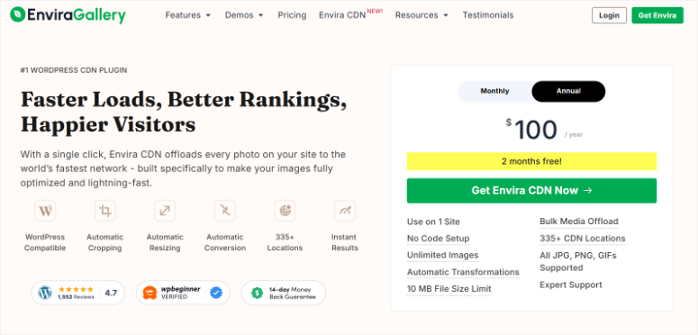 envira-cdn - IsItWP - Free WordPress Theme Detector envira cdn