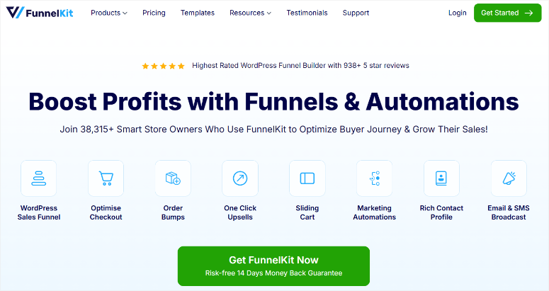 funnelkit homepage