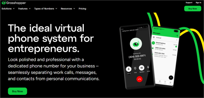 grasshopper homepage