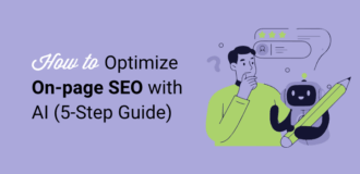 how to optimize on-page seo with ai