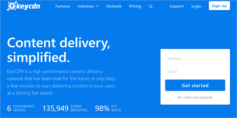 keycdn-homepage - IsItWP - Free WordPress Theme Detector keycdn homepage