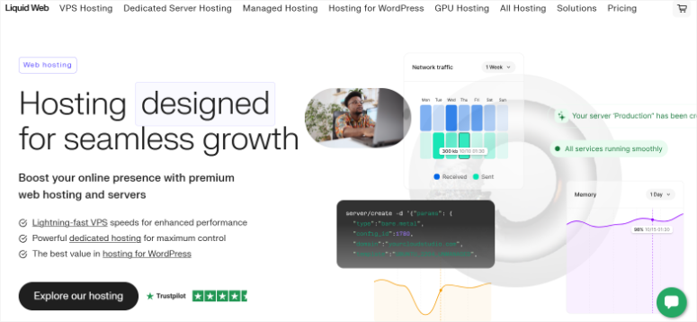 liquid-web-homepage - IsItWP - Free WordPress Theme Detector liquid web homepage
