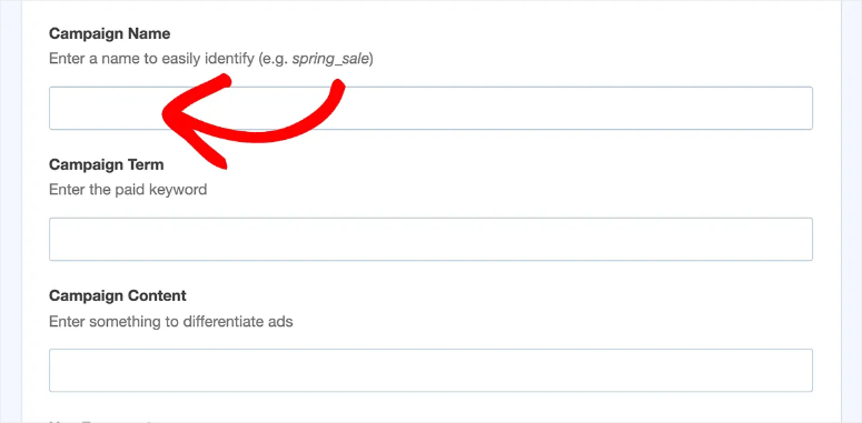 monsterinsights url and utm builder
