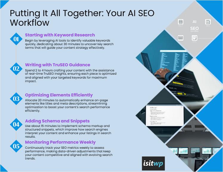 on-page seo ai workflow