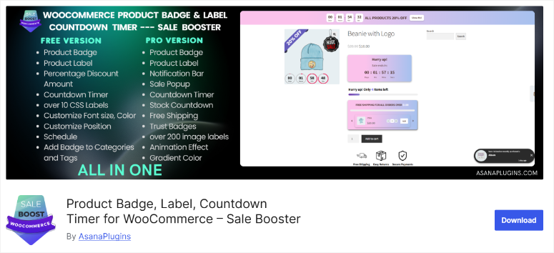 woocommerce product badges sale booster