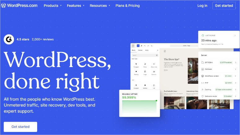 wordpress-com-homepage - IsItWP - Free WordPress Theme Detector wordpress com homepage