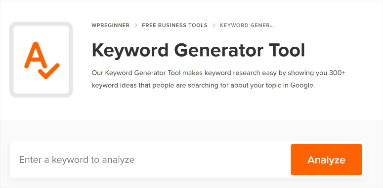wpbeginner-free-keyword-generator - IsItWP - Free WordPress Theme Detector wpbeginner free keyword generator