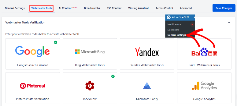 aioseo-webmaster-tools - IsItWP - Free WordPress Theme Detector aioseo webmaster tools