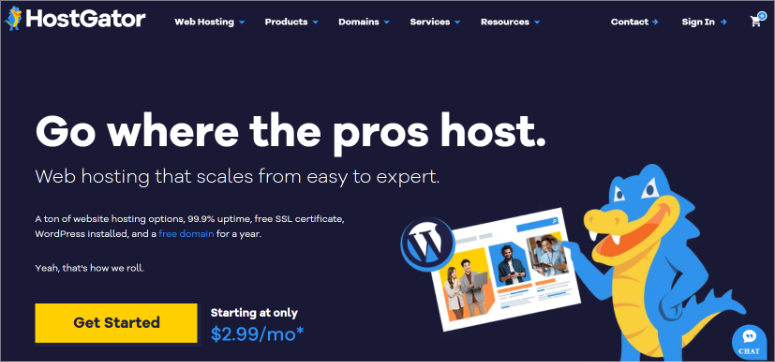 hostgator-homepage - IsItWP - Free WordPress Theme Detector hostgator homepage
