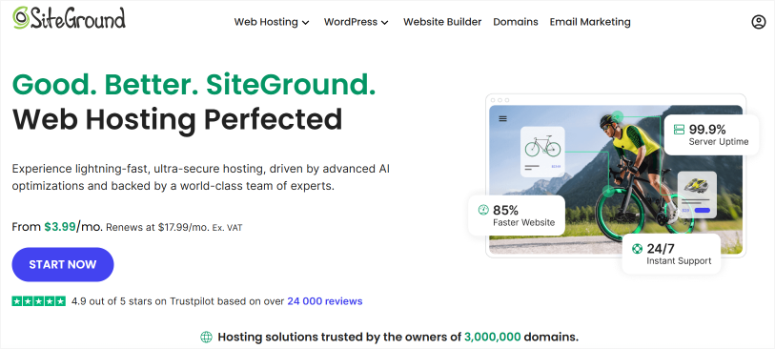 siteground-homepage - IsItWP - Free WordPress Theme Detector siteground homepage