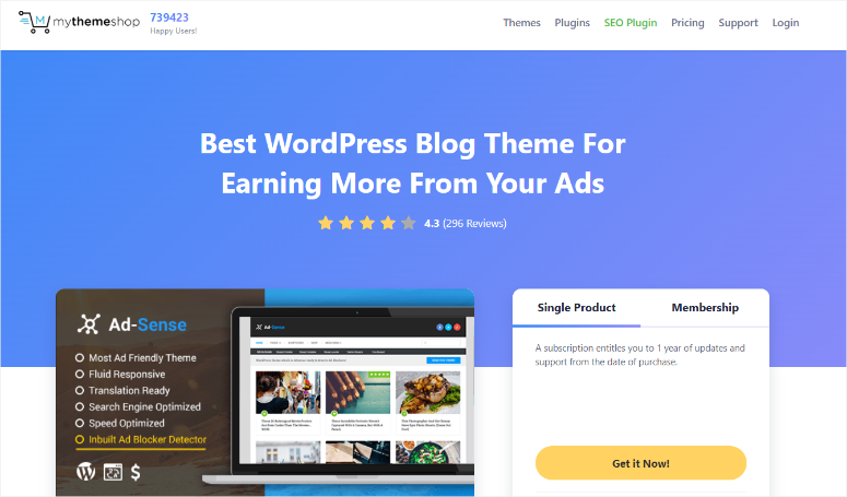 ad-sense-theme-homepage - IsItWP - Free WordPress Theme Detector ad sense theme homepage