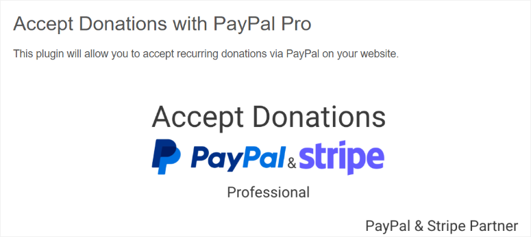 paypal donations homepage
