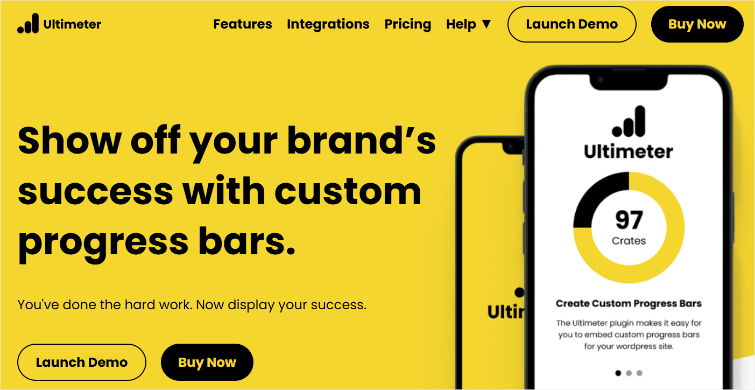 ultimeter-homepage - IsItWP - Free WordPress Theme Detector ultimeter homepage