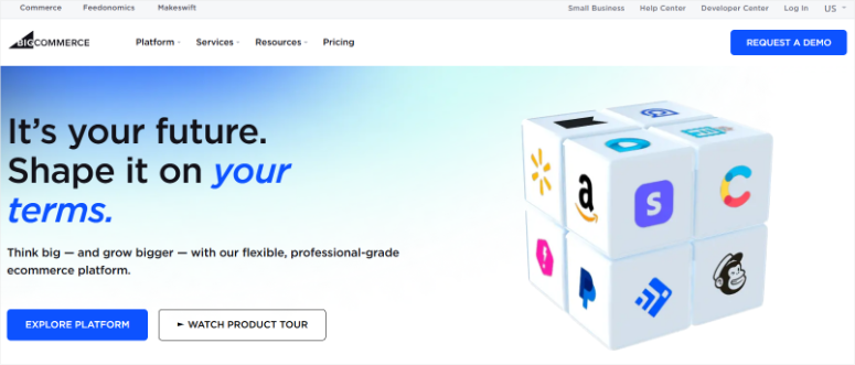 bigcommerce homepage